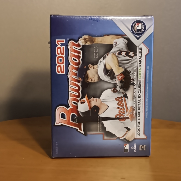 Topps Bowman 2021 Baseball Blaster Box - 72 cards/box - Picture 3 of 4